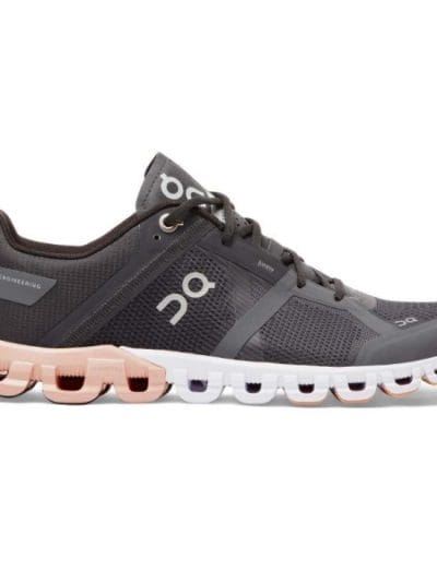 Fitness Mania - On Cloudflow - Womens Running Shoes - Rock/Rose