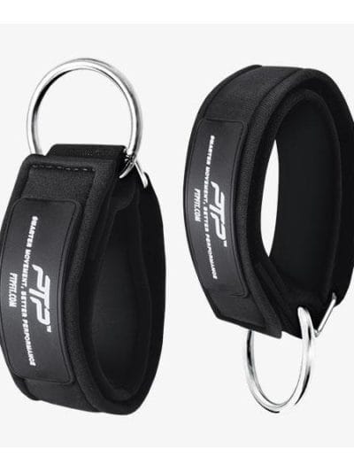 Fitness Mania - PTP Ankle Straps - Black