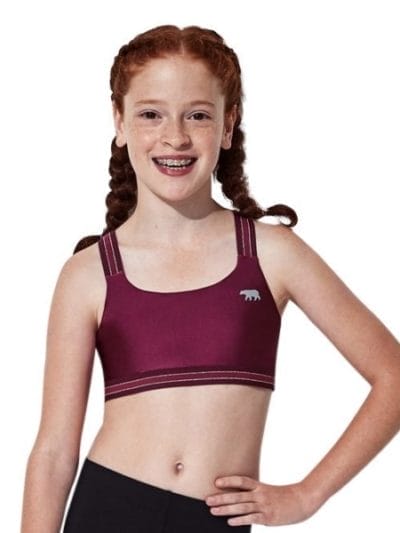 Fitness Mania - Running Bare Coachella Kids Girls Crop Top - Priscilla