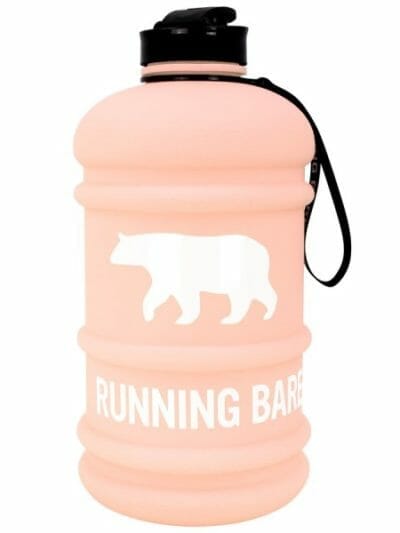 Fitness Mania - Running Bare H20 Bear Water Bottle - 2.2L - Peach