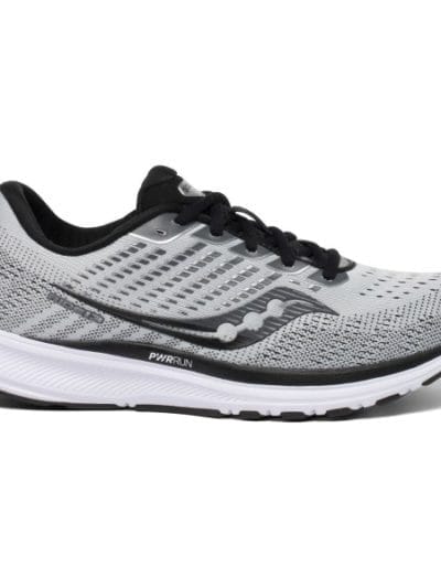 Fitness Mania - Saucony Ride 13 - Mens Running Shoes - Alloy/Black