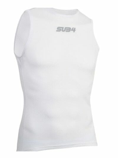 Fitness Mania - Sub4 Cycling Undershirt Baselayer - White