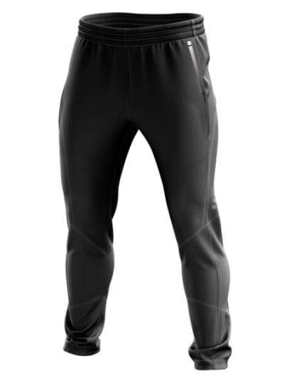 Fitness Mania - XBlades Basics Tapered Knit Mens Track Pants - Black