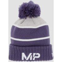 Fitness Mania - MP Bobble Knitted Bobble Hat - Navy/White