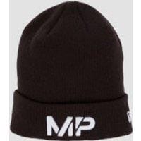Fitness Mania - MP Cuff Knitted Beanie - Black/White