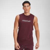 Fitness Mania - MP Men's Outline Graphic Tank - Washed Oxblood