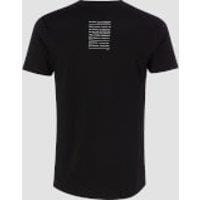 Fitness Mania - MP Men's Rest Day Slogan T-Shirt - Black - S