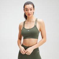 Fitness Mania - MP Women's Essentials Jersey Bra - Dark Olive - XXS