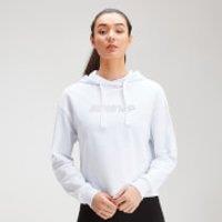 Fitness Mania - MP Women's Outline Graphic Hoodie - White - XXS