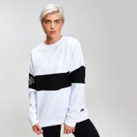 Fitness Mania - MP Women's Power Colour Block Sweatshirt - White - XS