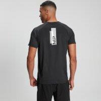 Fitness Mania - Men's Printed Training Short Sleeve T-Shirt - Black - L