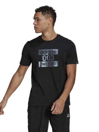 Fitness Mania - Adidas Colour Shift Mens T-Shirt - Black