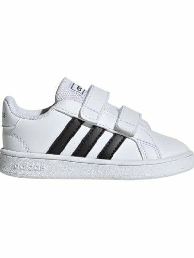 Fitness Mania - Adidas Grand Court - Toddler Sneakers - Footwear White/Core Black