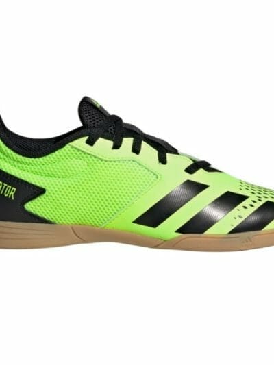 Fitness Mania - Adidas Predator 20.4 IN - Kids Indoor Soccer Shoes - Signal Green/Core Black/Gum