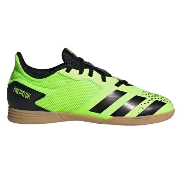 Fitness Mania - Adidas Predator 20.4 IN - Kids Indoor Soccer Shoes - Signal Green/Core Black/Gum