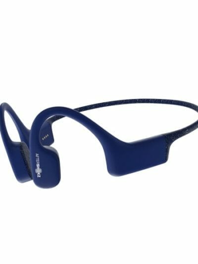 Fitness Mania - AfterShokz Xtrainerz Waterproof Bone Conduction Open Ear MP3 Headphones - Sapphire Blue