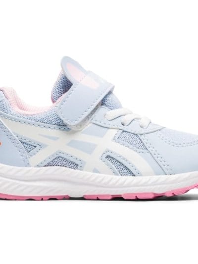 Fitness Mania - Asics Contend 7 TS Rabbit - Toddler Running Shoes - Soft Sky/White