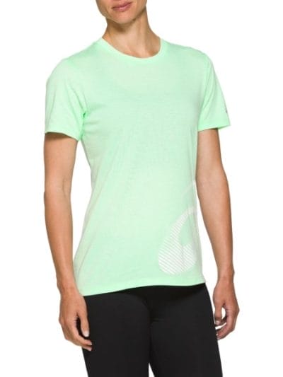 Fitness Mania - Asics Core Graphic Womens Training T-Shirt - Mint Tint