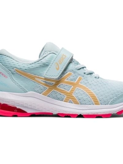 Fitness Mania - Asics GT-1000 10 PS - Kids Running Shoes - Aqua Angel/Champagne