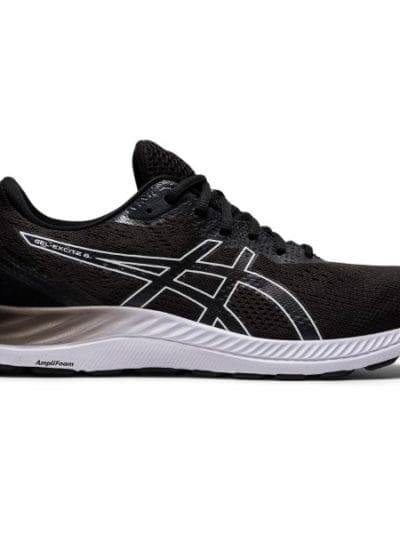 Fitness Mania - Asics Gel Excite 8 - Mens Running Shoes - Black/White