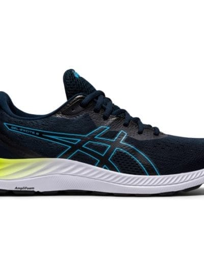 Fitness Mania - Asics Gel Excite 8 - Mens Running Shoes - French Blue/Digital Aqua