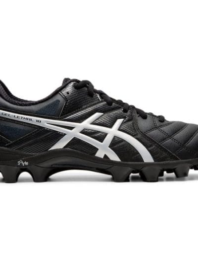Fitness Mania - Asics Gel Lethal 18 - Mens Football Boots - Black/Pure Silver