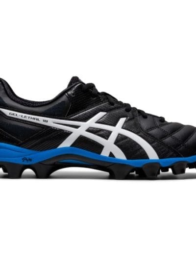 Fitness Mania - Asics Gel Lethal 18 - Mens Football Boots - Black/White