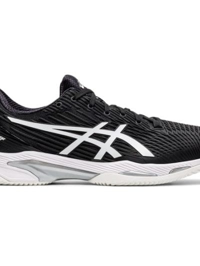 Fitness Mania - Asics Gel Solution Speed FF 2 - Mens Tennis Shoes - Black/White