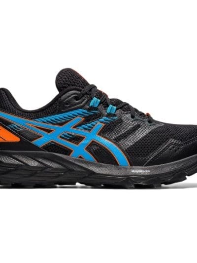 Fitness Mania - Asics Gel-Sonoma 6 - Mens Trail Running Shoes - Black/Digital Aqua
