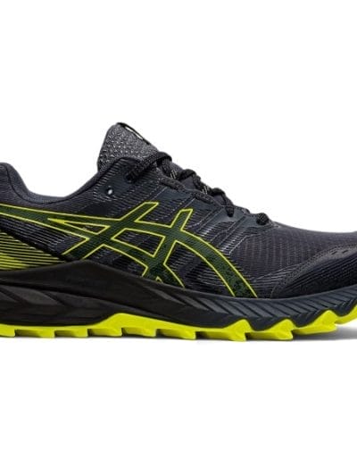 Fitness Mania - Asics Gel-Trabuco 9 - Mens Trail Running Shoes - Carrier Grey/Sour Yuzu