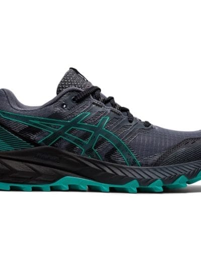 Fitness Mania - Asics Gel-Trabuco 9 - Womens Trail Running Shoes - Metropolis/Baltic Jewel