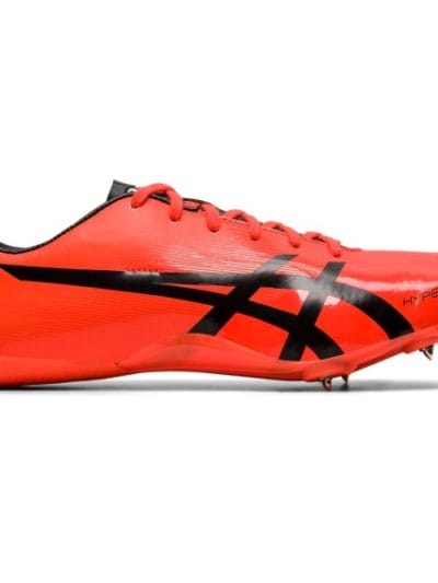 Fitness Mania - Asics Hyper Sprint 7 - Mens Sprint Track Spikes - Flash Coral/Black