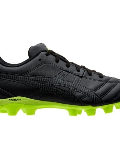 Fitness Mania - Asics Lethal Flash IT GS - Kids Football Boots - Black/Safety Yellow