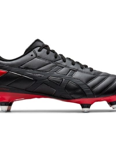 Fitness Mania - Asics Lethal Speed ST 2 - Mens Football Boots - Black/Red