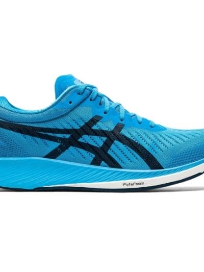 Fitness Mania - Asics MetaRacer - Mens Road Racing Shoes - Digital Aqua/French Blue