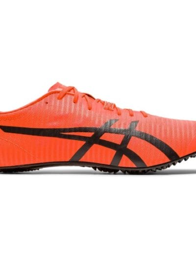 Fitness Mania - Asics MetaSprint Tokyo - Unisex Sprint Track Spikes - Sunrise Red/Eclipse Black