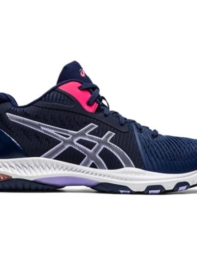 Fitness Mania - Asics Netburner Ballistic FF MT 2 - Womens Netball Shoes - Peacoat/Vapor