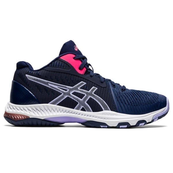 Fitness Mania - Asics Netburner Ballistic FF MT 2 - Womens Netball Shoes - Peacoat/Vapor