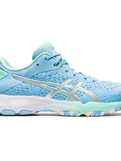 Fitness Mania - Asics Netburner Professional FF 2 - Womens Netball Shoes - Arctic Sky/Pure Silver