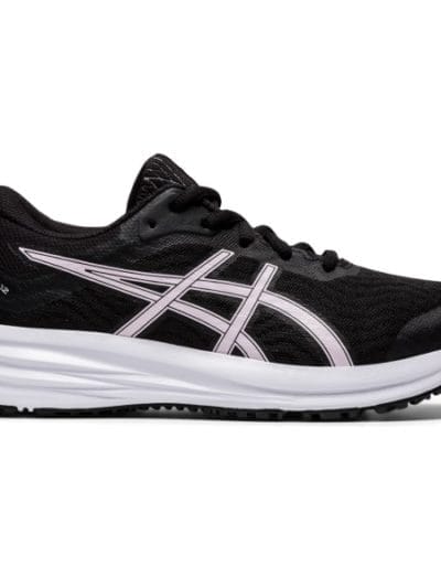 Fitness Mania - Asics Patriot 12 GS - Kids Running Shoes - Black/Pink Salt