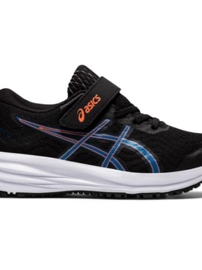 Fitness Mania - Asics Patriot 12 PS - Kids Running Shoes - Black/Reborn Blue