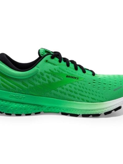 Fitness Mania - Brooks Ghost 13 - Mens Running Shoes - Green/Black/White