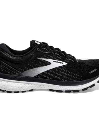 Fitness Mania - Brooks Ghost 13 - Womens Running Shoes - Black/Blackened Pearl/White