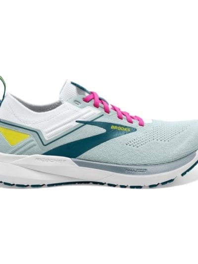 Fitness Mania - Brooks Ricochet 3 - Womens Running Shoes - Ice Flow/Pink/Pond