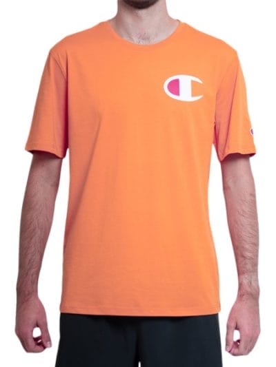 Fitness Mania - Champion C Logo Mens T-Shirt - Orange