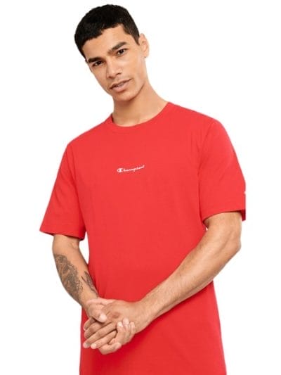 Fitness Mania - Champion Rochester Athletic Mens T-Shirt - Team Red Scarlet