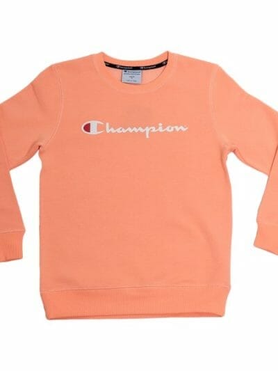 Fitness Mania - Champion Script Crew Kids Sweatshirt - PDF