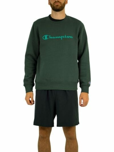 Fitness Mania - Champion Script Crew Mens Sweatshirt - Dusty