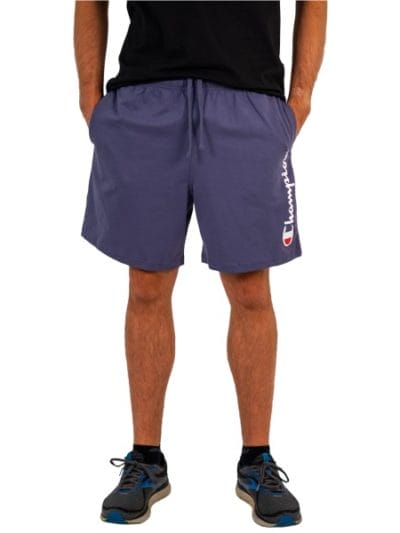 Fitness Mania - Champion Script Jersey Mens Shorts - Grey