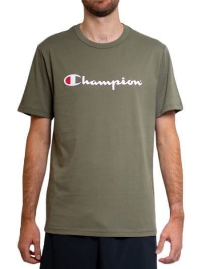 Fitness Mania - Champion Script Mens Short Sleeve T-Shirt - Lady Fern